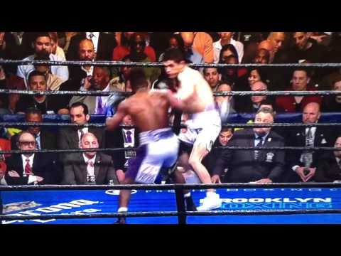 Erickson Lubin KNOCKS OUT COTA after doing squats in the ring!