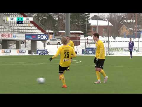 Ottelukooste: KuPS-Gnistan 5-0 (3-0)