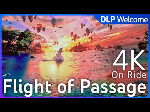 [4K] Avatar Flight of Passage - On Ride - Disney World - Disney's Animal Kingdom