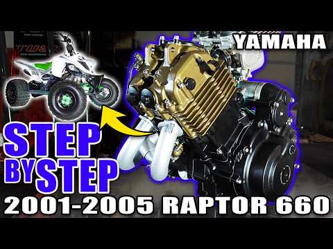 How to Build a Yamaha Raptor 660 Engine | 2001 - 2005 Full Build Step by Step
