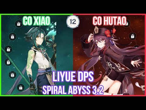 【GI】C0 Xiao Favonius Lance & C0 HuTao Overvape - NEW Spiral Abyss 3.2 Full Star Gameplay!