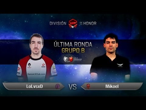 Mikoel vs LoLvsxD - #SC2Honor LVPes [Grupo B]