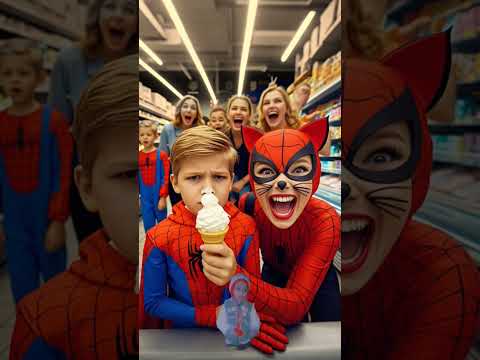 ❤️ evolution of spiderman 😍 "Spider-Man's Fun Party!"😍 KP Milky ✅#spiderman #party #cute