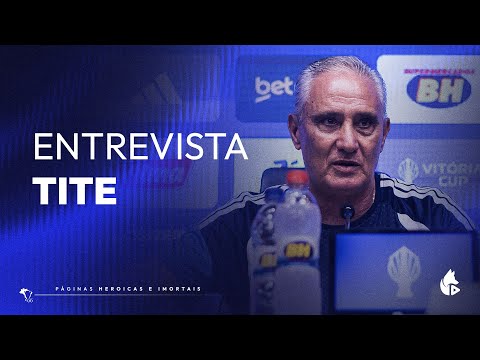 🦊🎙ENTREVISTA | TITE | CRUZEIRO  5 X 0 UBERLÂNDIA | AO VIVO NA TV CRUZEIRO