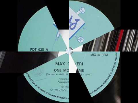 MAX COVERI - ONE MORE TIME (ORIGINAL 12'' VERSION) (℗1986)