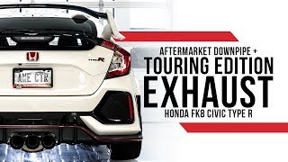 AWE Touring Edition Exhaust (with DP) for the Honda FK8 Civic Type R