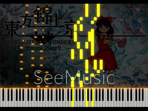 Touhou 20 FW - Stage 3 Boss Theme: Might as Well Risk Your Life to Solve a Mystery (Piano Tutorial)