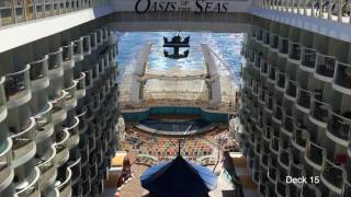 Tour of Royal Caribbean's Cruise Ship OASIS of The Seas Feb  2017 HD