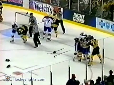 Matthew Barnaby vs Hal Gill