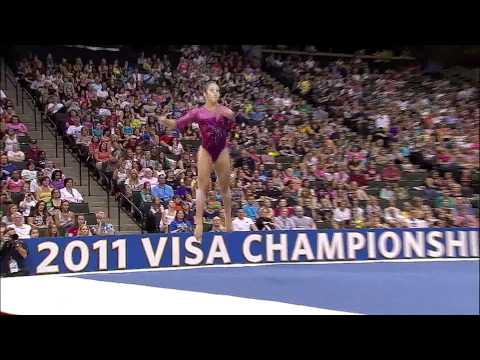 Alexandra Raisman - Floor Exercise - 2011 Visa Championships - Women - Day 1
