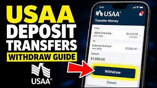 How to withdraw with USAA deposit transfers - Beginner Guide