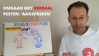 Omgaan met verbaal pesten: aanspreken