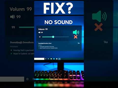 Fix No Sound Problems in Windows 11