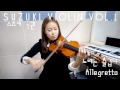 Allegretto violin solo_Suzuki violin Vol.1
