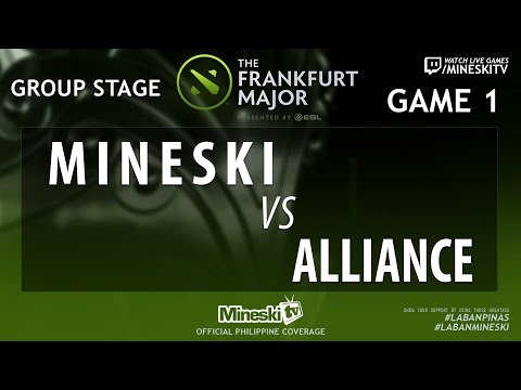 The Frankfurt Majors - Gigabyte.Mineski vs Alliance - Best of 3 - Game 1 - DUNOO and LON