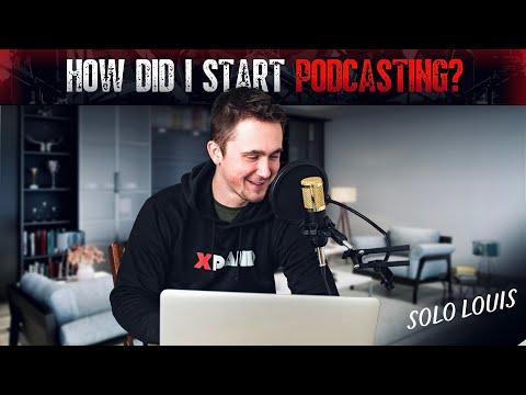 How the "Talk4 Podcast by Louis Skupien" started and a funny backstory of EP 1 - Solo Louis EP #01