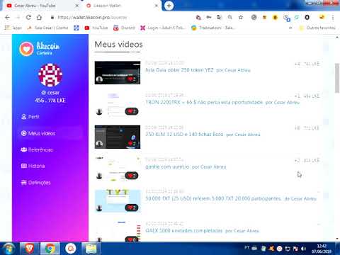 Ganhe likecoin troque por BTC ou dolar