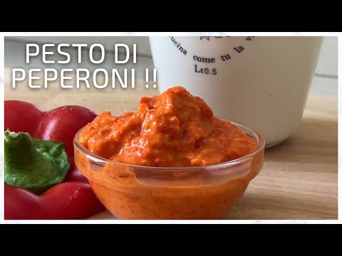 ๐ซ๐
Come Preparare il Pesto di Peperoni e Pomodorini in 10 MINUTI