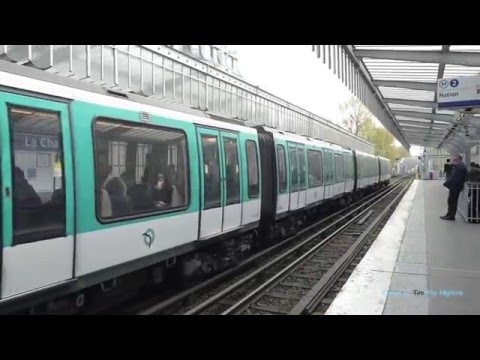 Le Métro à Paris, France - The Metro in Paris - 2016