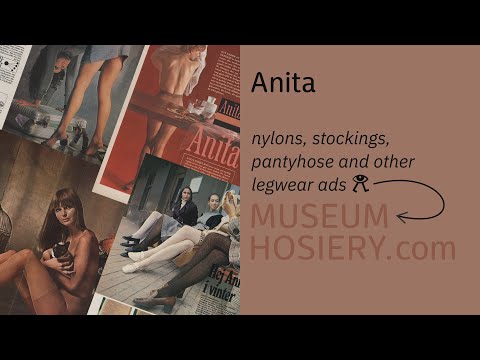 ANITA 2022.07.17 nylon strumpor strumpbyxor årgång tidskrift annons reklam pantyhose ad sweden