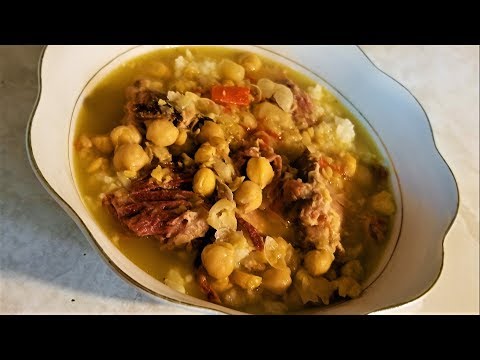 How to make Sopa de Garbanzos (Chickpea Soup)
