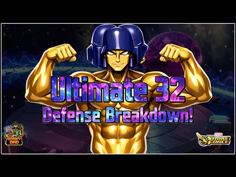 Ultimate 32 Defense Breakdown! | You MUST Counter These 4 Teams! | Marvel Strike Force | MSF