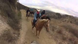 preview picture of video 'Mountain Trail Ride with GoPro (Lakeview Terrace, CA)'