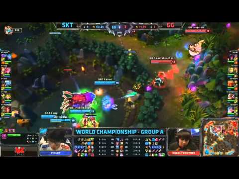 SKT vs GG - Worlds Group Stage 2013 D3G2 Recap