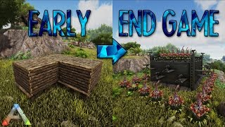 ARK - How To Upgrade Your Base Early - End GameBas