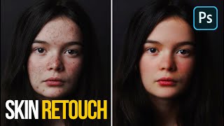 HIGH-END SKIN RETOUCHING PHOTOSHOP TUTORIAL | Frequency Separation