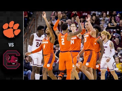 Clemson vs. South Carolina Basketball Highlights (2018-19)