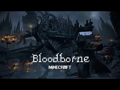 Bloodborne Cleric Beast Fight (Minecraft Animation)
