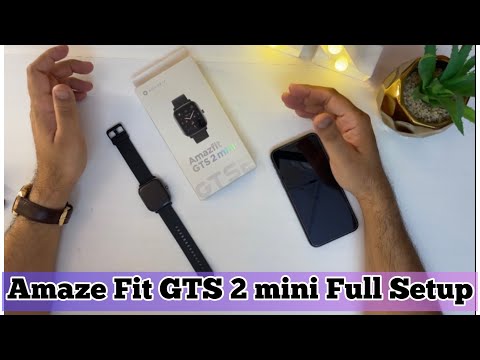 Amazfit GTS 2 mini watch (Latest Version) Full setup guide II in HINDI II