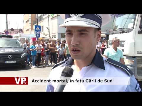 Accident mortal, în fața Gării de Sud