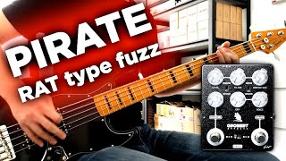 Video thumbnail for GROBERT EFFECTS // PIRATE // Demo - Jazz Bass with RAT type fuzz by Grobert Effects