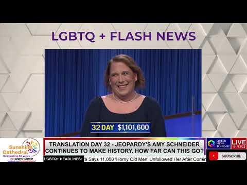 TRANSlation Day 32 - Jeopardy's Amy Schneider Continues To Make History