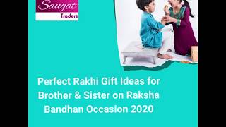 Perfect Rakhi Gift Ideas for Brother & Sister on Raksha Bandhan Occasion 2020| Rakshabandhan Gifts