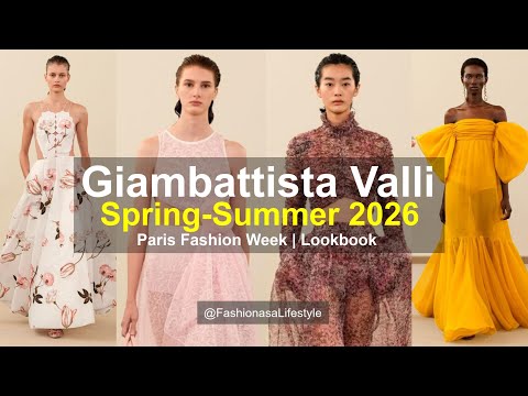 Giambattista Valli 🌼🌿 Spring 2026 Fashion Trends | Fashion Show & Resort