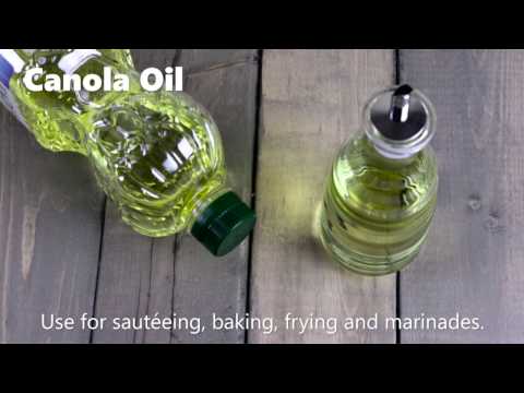 Healthy cooking oils