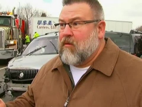 Witness recounts white out conditions that led to crash