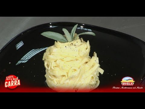 Ricetta Fettucci Alfredo dello Chef Carra| Divella
