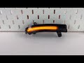 LED dynamické blinkry do zpětných zrcadel Mazda 3 / Mazda 6 (2016–2019) - Video Youtube