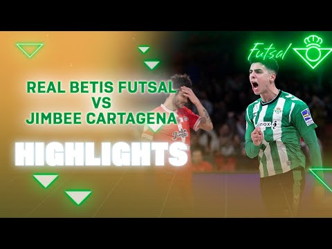 ¡Trabajado punto ante Jimbee Cartagena! ➕1⃣ | HIGHLIGHTS | Real Betis FUTSAL