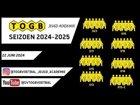 TOGB Jeugd Academie 2024-2025 - Goals van 22 juni 2024