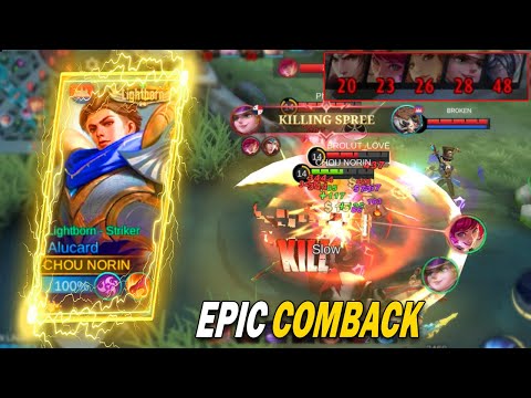 ALUCARD EPIC COMEBACK 100% HARD CARRY GAMEPLAY