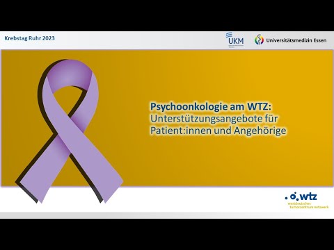 Psychoonkologie am WTZ Essen