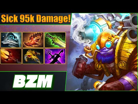 BZM Tinker Mid ⚡ Ridiculous 95k Damage! Dota 2 DotaPulse Highlight Gameplay