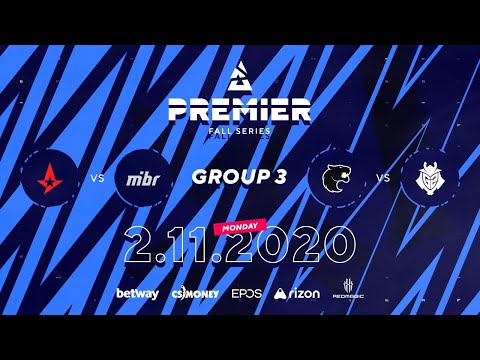 Astralis vs MIBR, FURIA vs G2 | BLAST Premier Fall Series Group 3 Day 1