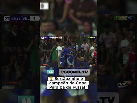 Copa Paraíba Final, Seleção de Sertãozinho 1x1 Raça jovem ￼