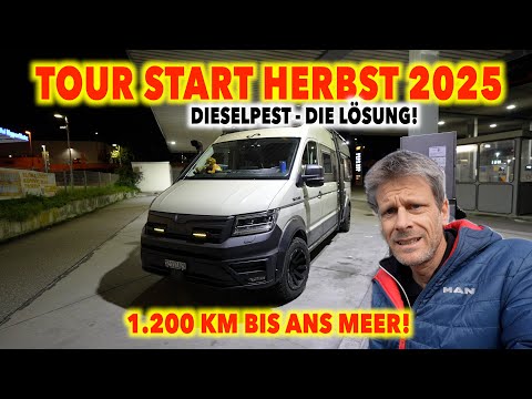 #1274 TOUR START & Dieselpest Lösung | 1.200 km im KAIMAN nach Norden | Strom & Wasserproblem